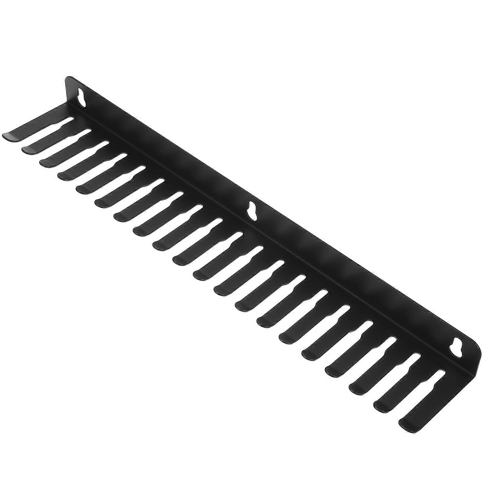 Wall Mounted Cable Organizer Slot Storage Rack for Managing 2Pcs Wire Storage