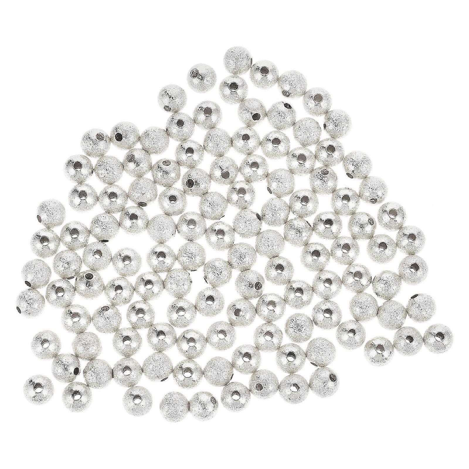 Beads for DIY Silver Copper Beads for Decor 600Pcs Children Educational Play