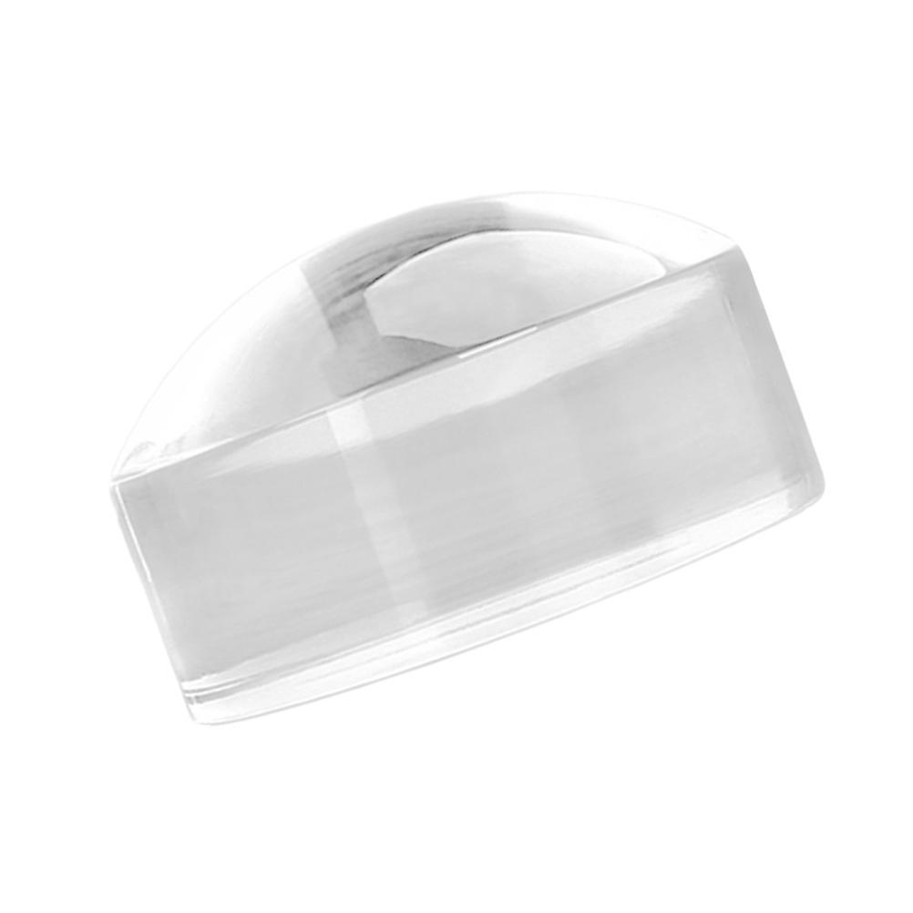 Magnifying Glass Dome Acrylic Optical Magnifier to Enlarge Image 2Pcs