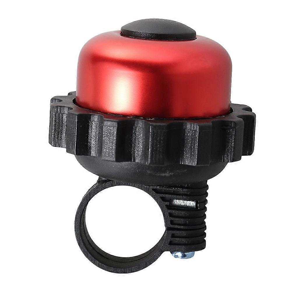 Red Practical Bike Accessories Bell Horn 9Pcs Rotating Cycle Set