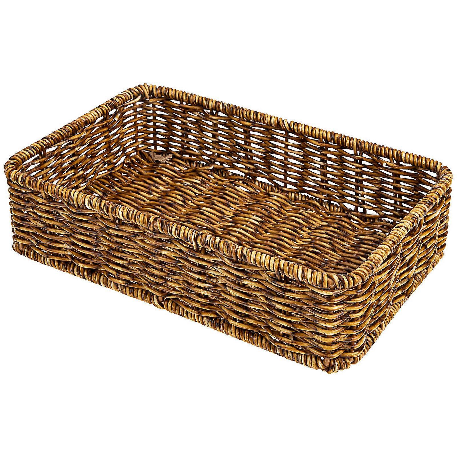 Plastic Basket Kitchen Utensil Basket for Storage Use