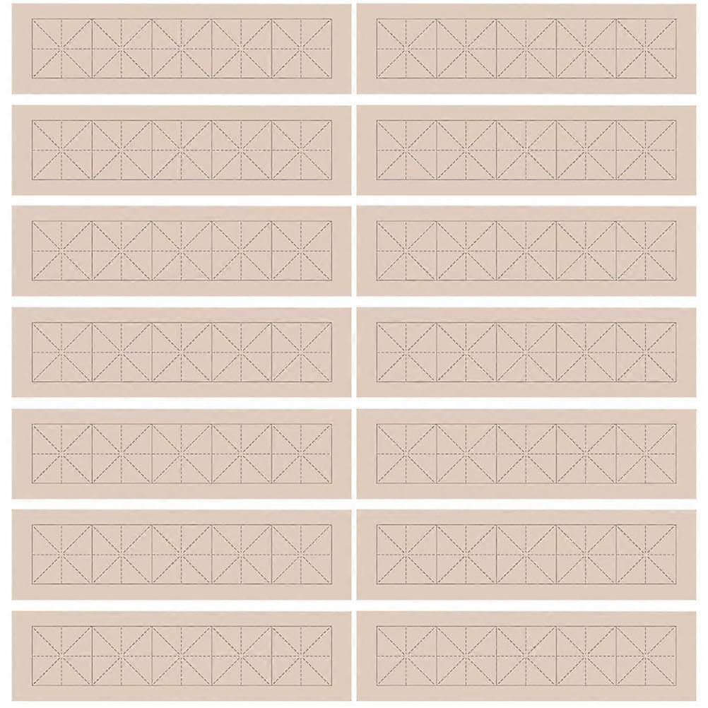 Writing Calligraphy Paper 500 Sheets for Practice Brown Rice Paper