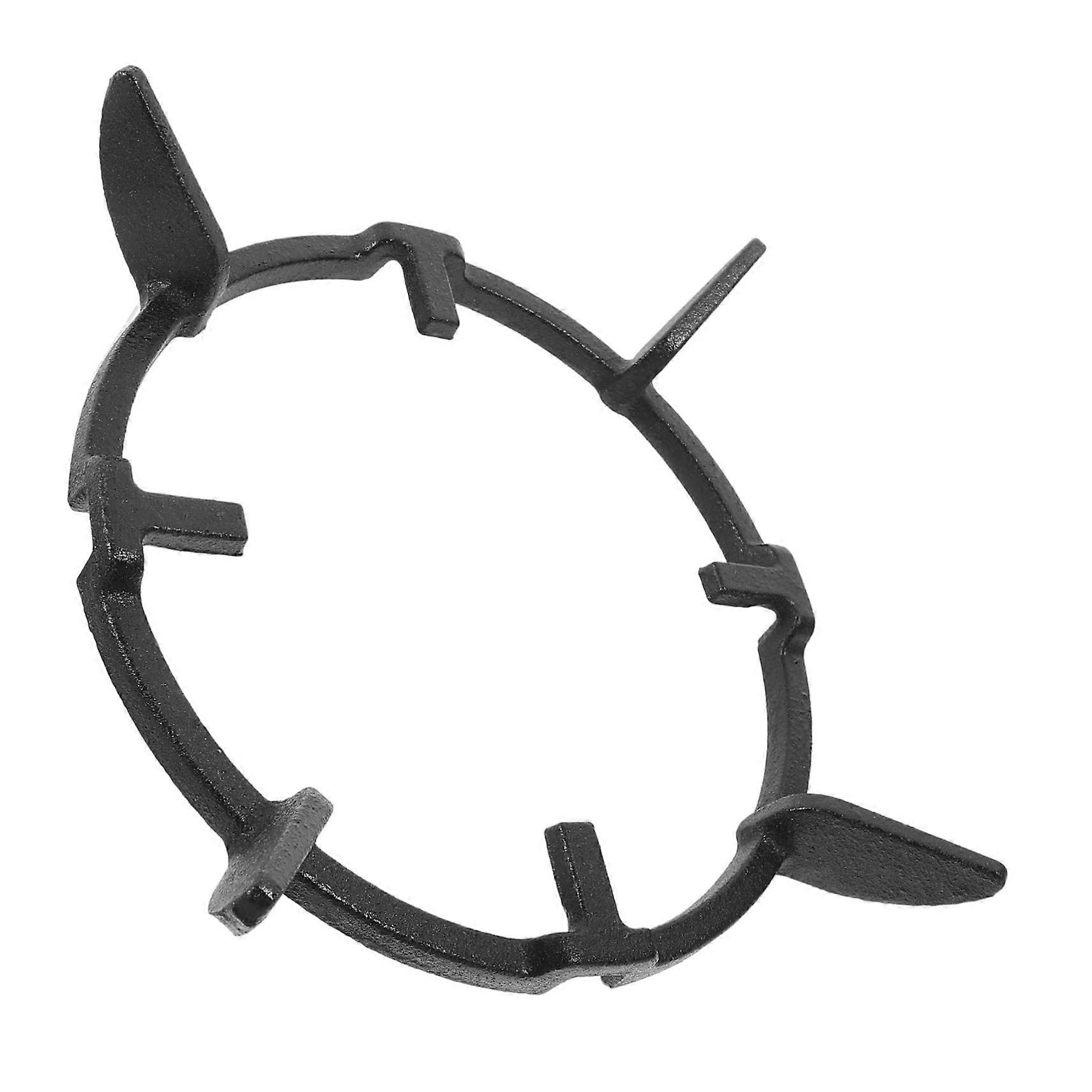 Iron NonSlip Wok Support With Handles For Gas Stove And Milk Pot, AntiSlip Platform, Auxiliary Rack For Stable Cooking