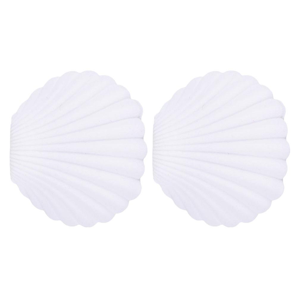 Jewelry Organizer Seashell Shape Box for Necklace Storage 2Pcs
