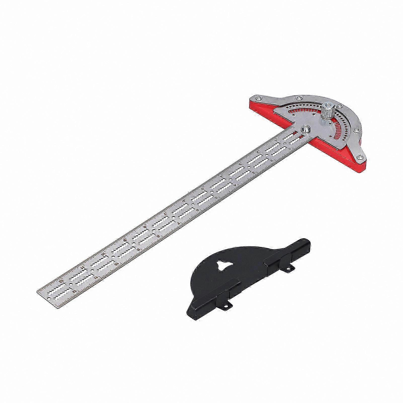 Stainless Steel Angle Measuring Tool for Woodworking and Carpentry Projects