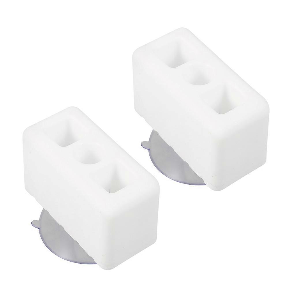 White Connector for Non-Slip Safety Fixings 4Pcs