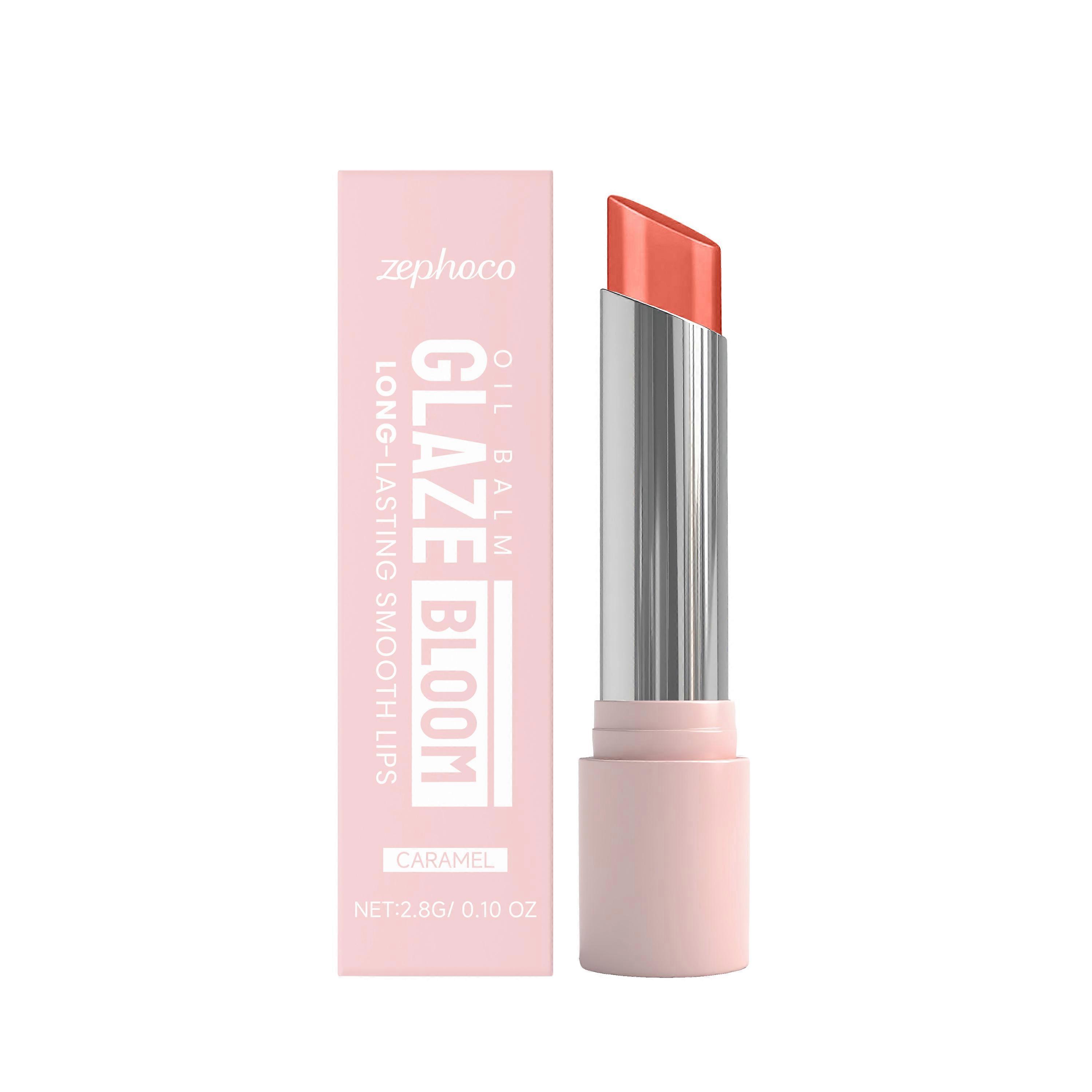 zephoco Smooth Lip Balm Daily Care Moisturizing Caramel-Colored Plumping And Hydrating Lip Care Cream