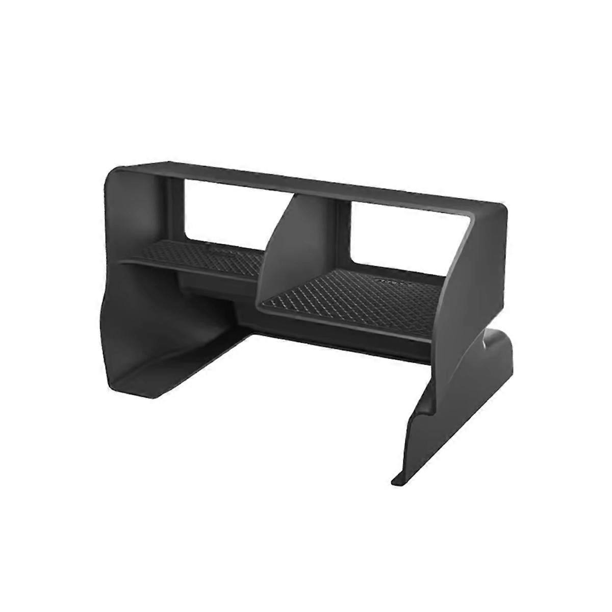 Center Console Organizer Tray Black ABS