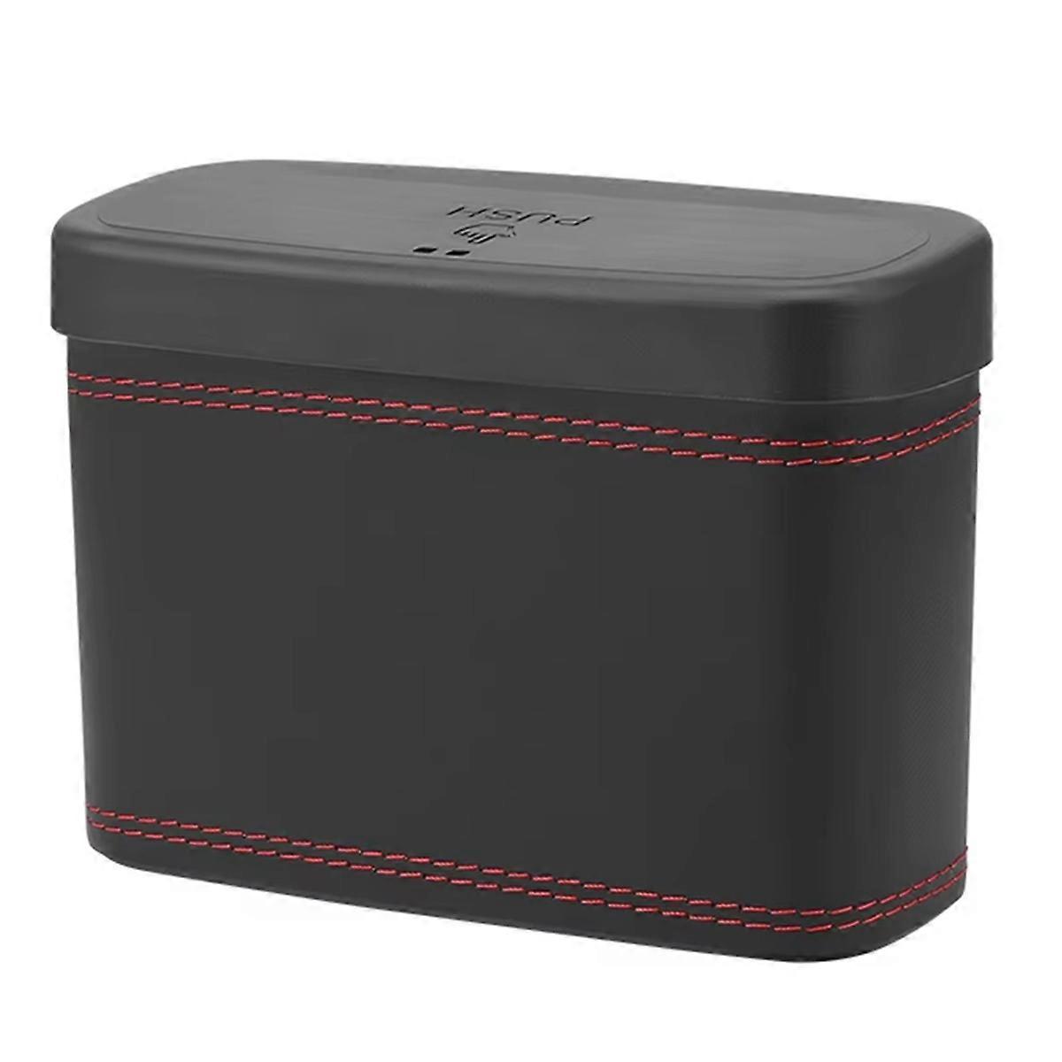 Car Trash Bin - Hanging Vehicle Garbage Dustbin, Square Pressing Type