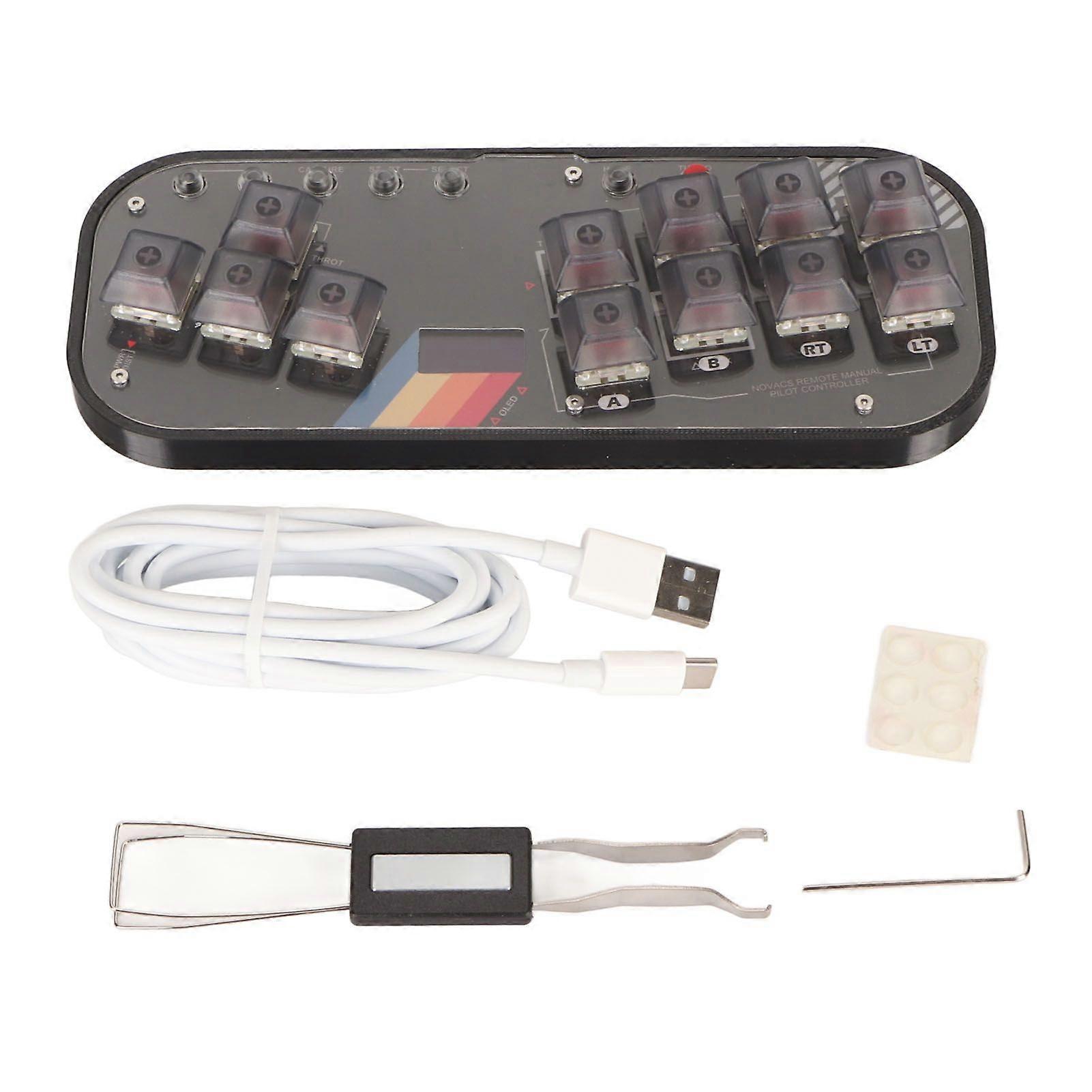 für Fighting Box-Tastatur, für Hitbox Mini-Kampfspiel-Controller, für SOCD Arcade Fight Stick, für Mixbox Mechanical Switch Button