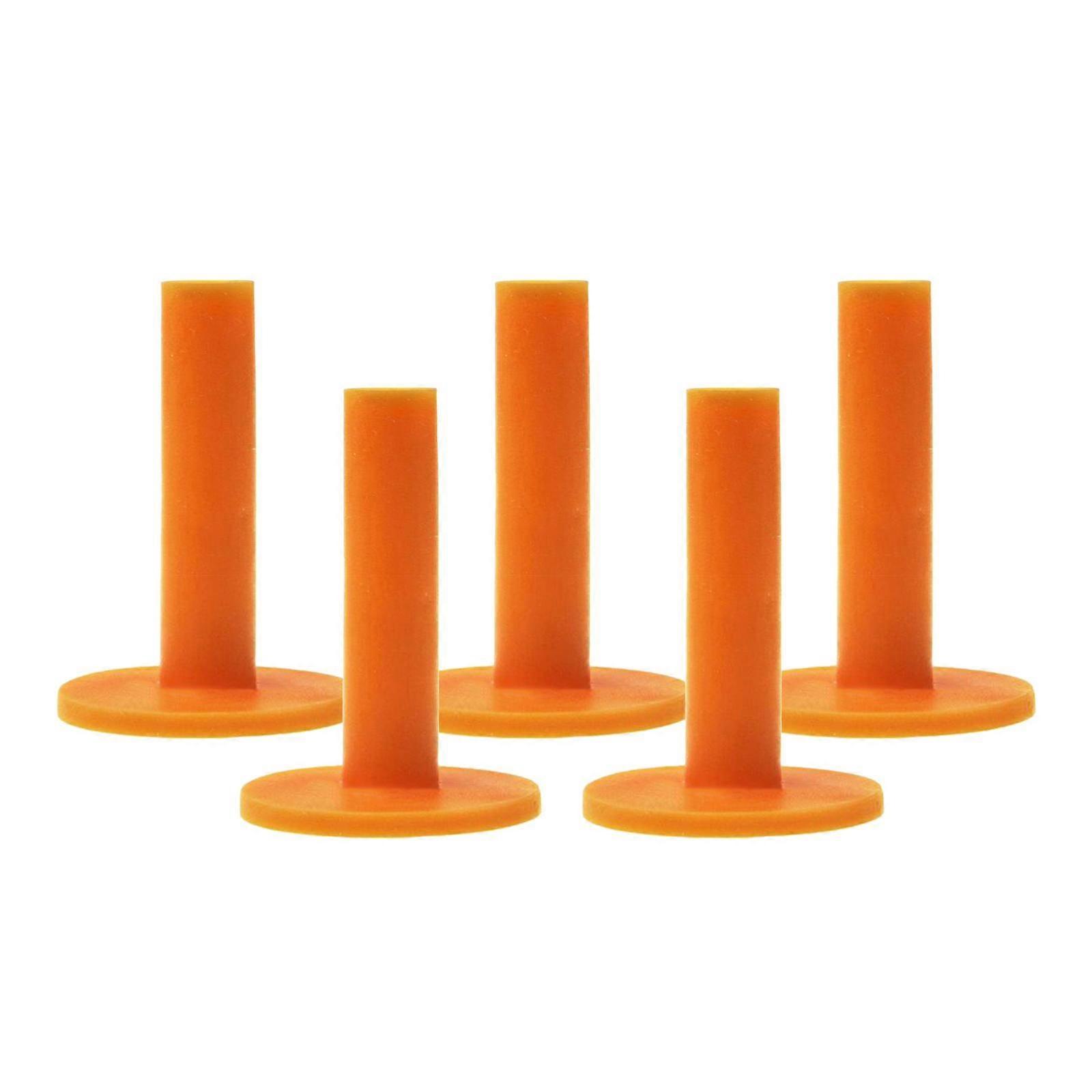 5pcs Rubber Driving Golf Tees Holder Rubber Driving Range Practice 68mm