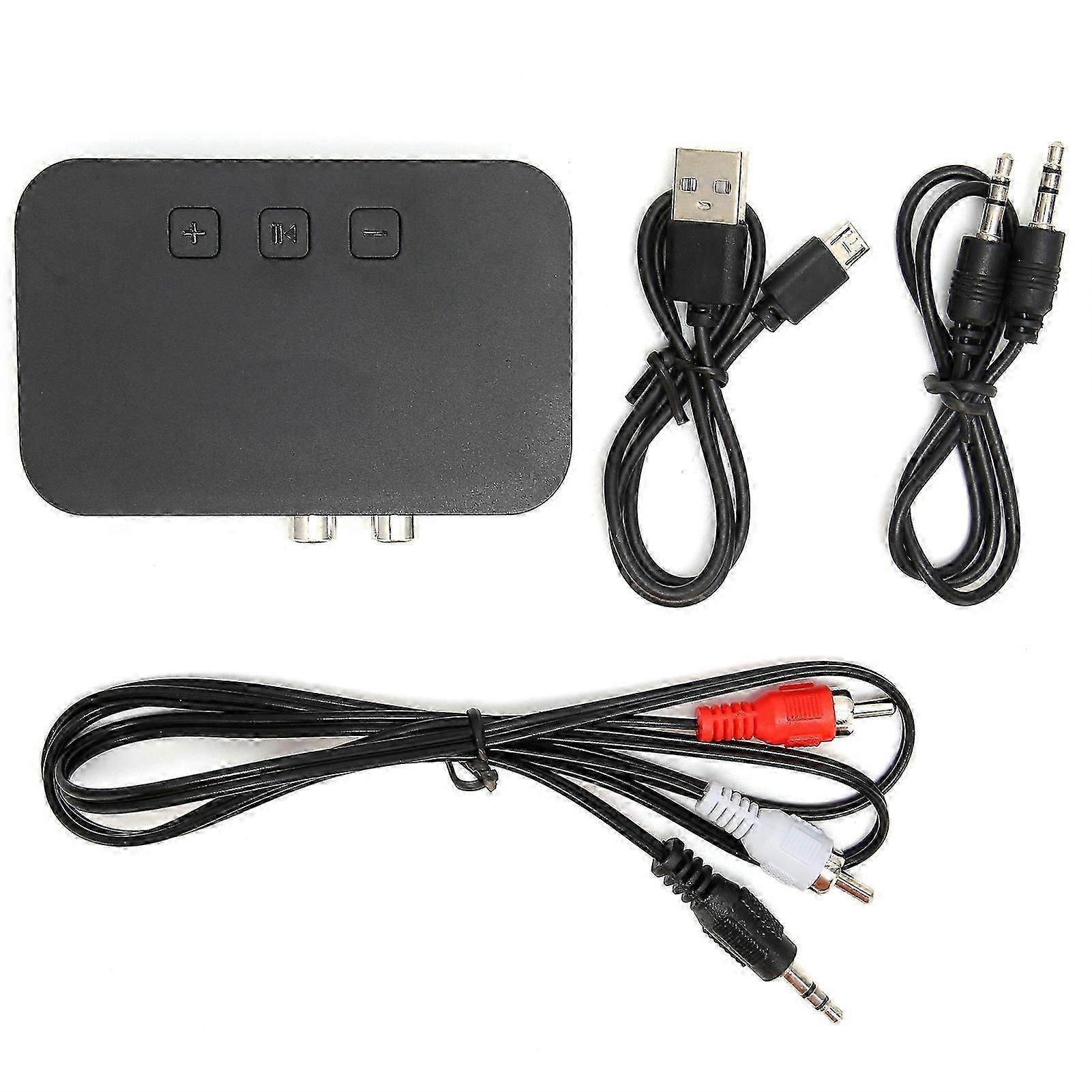 NFC Bluetooth 5.0 Audio Receiver Speaker to Wireless Bluetooth Adapter with AUX Interface
