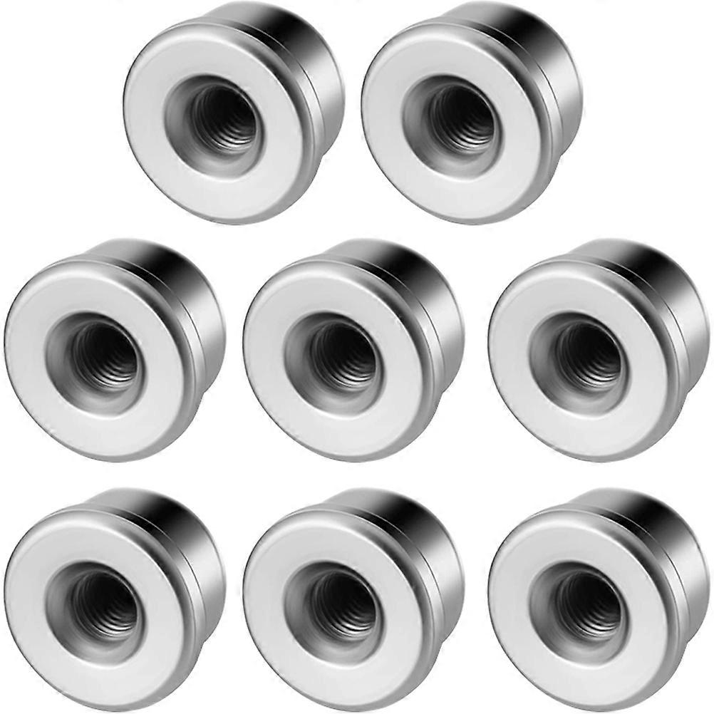 Lamp Finials Durable Lamp Finial for Decor 16Pcs Silver Light Caps