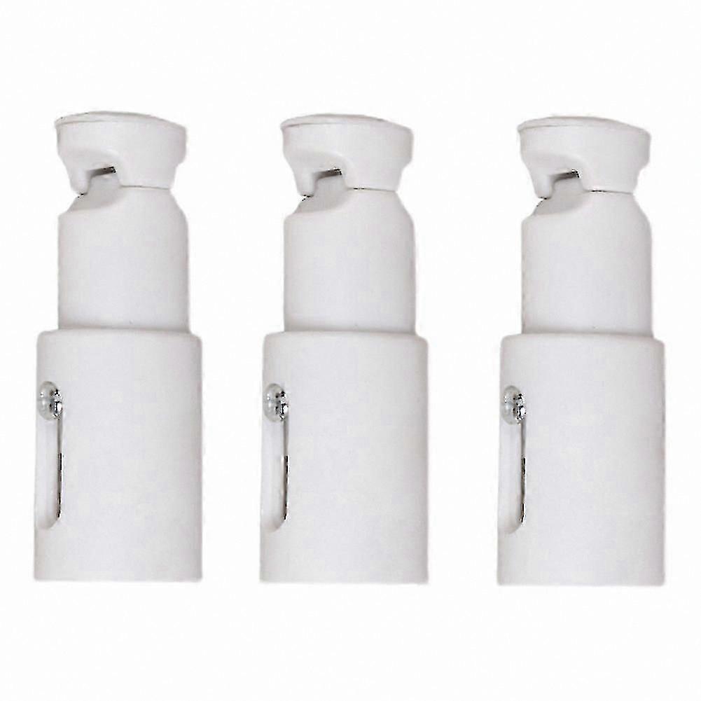 towel rail brackets set of 3 fits 65mm to 82mm