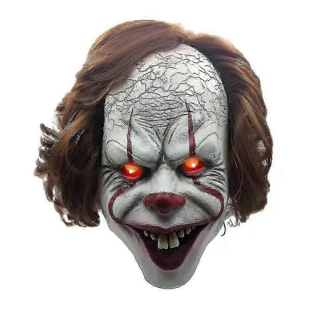Halloween Scary Clown Maske Pennywise Horror Clown Maske für Erwachsene-ZC