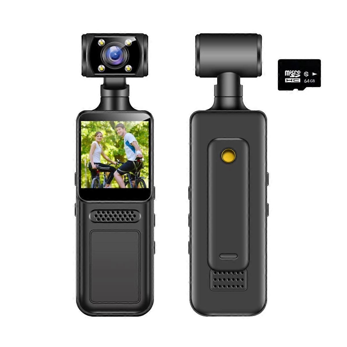 Mini videocamera Wi-Fi HD 4K Pocket Action Camera 64G