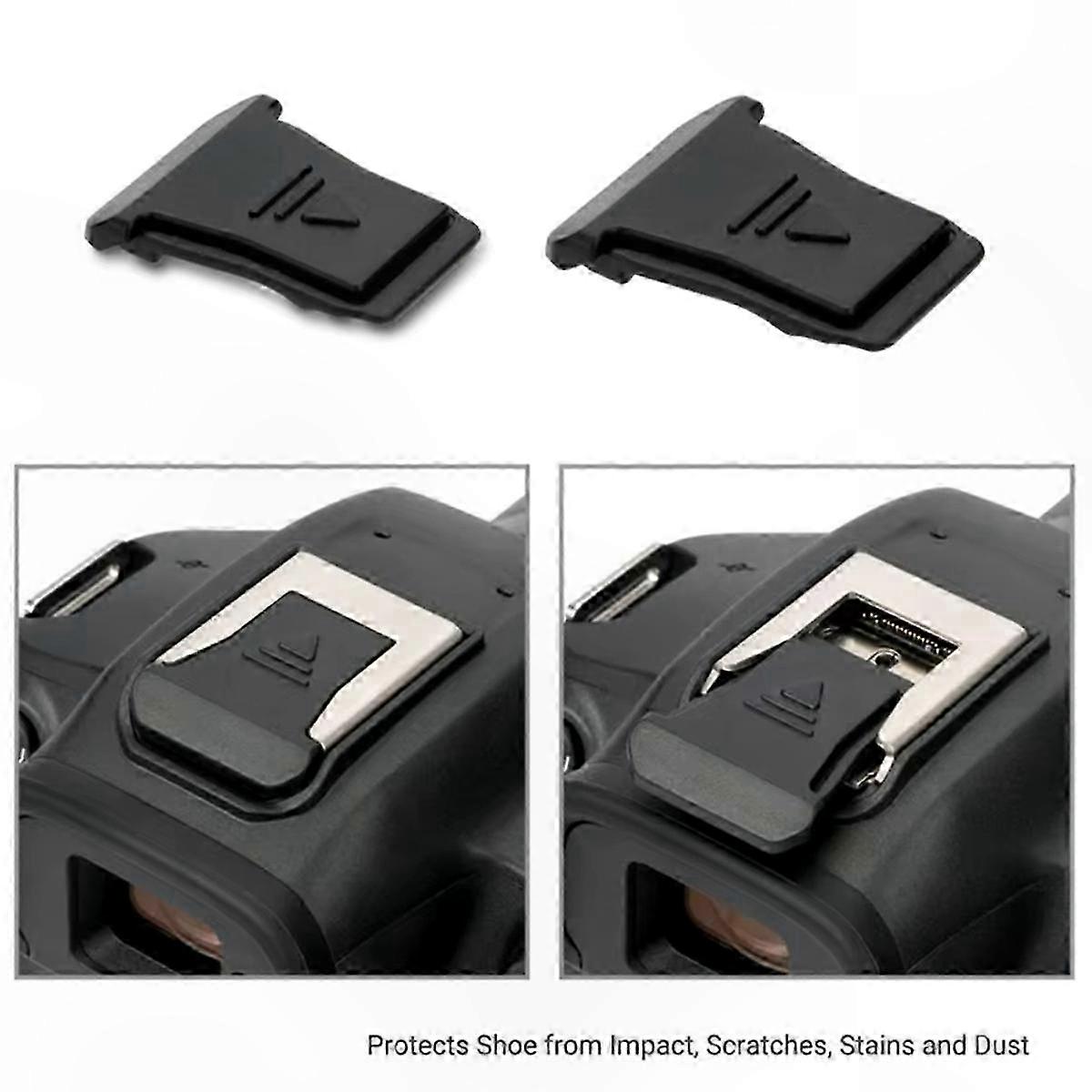 5-Pack Camera Hot Shoe Cover Cap Protector for DSLR Models R50 R10 R8 R7 R6 II R5C R3 Replacement Accessories