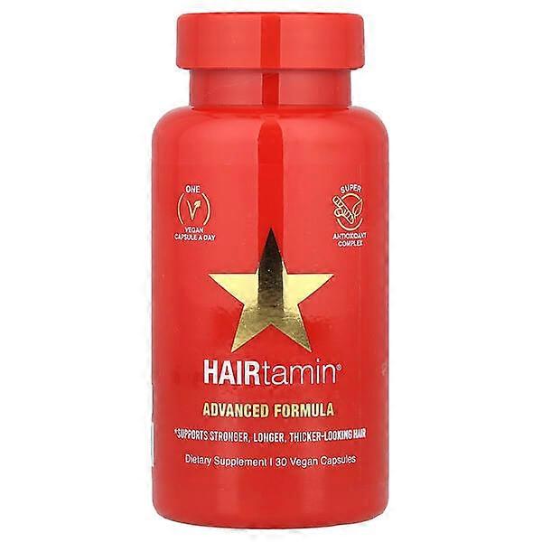 HAIRtamin, Advanced Formula, 30 Vegan Capsules