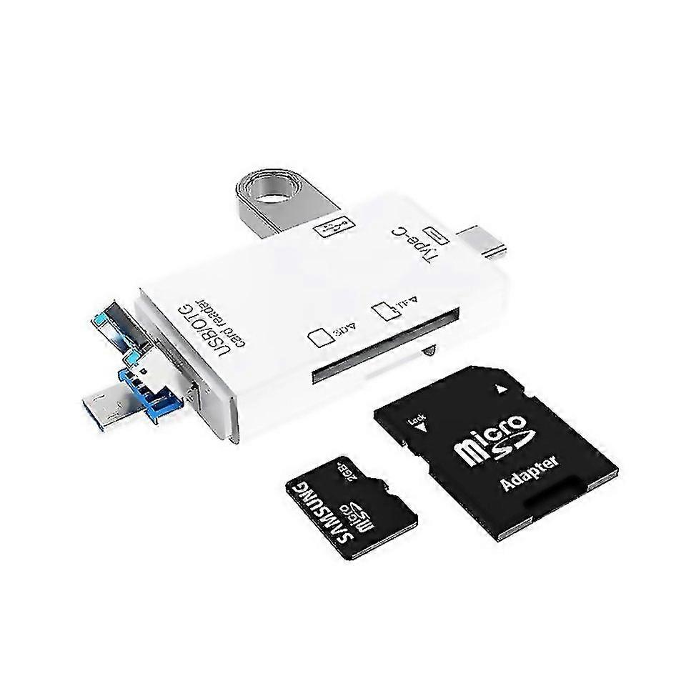 For Ryra Otg Micro Sd Card Reader Usb 20 Card Reader For Usb C Micro Sd Adapter Flash