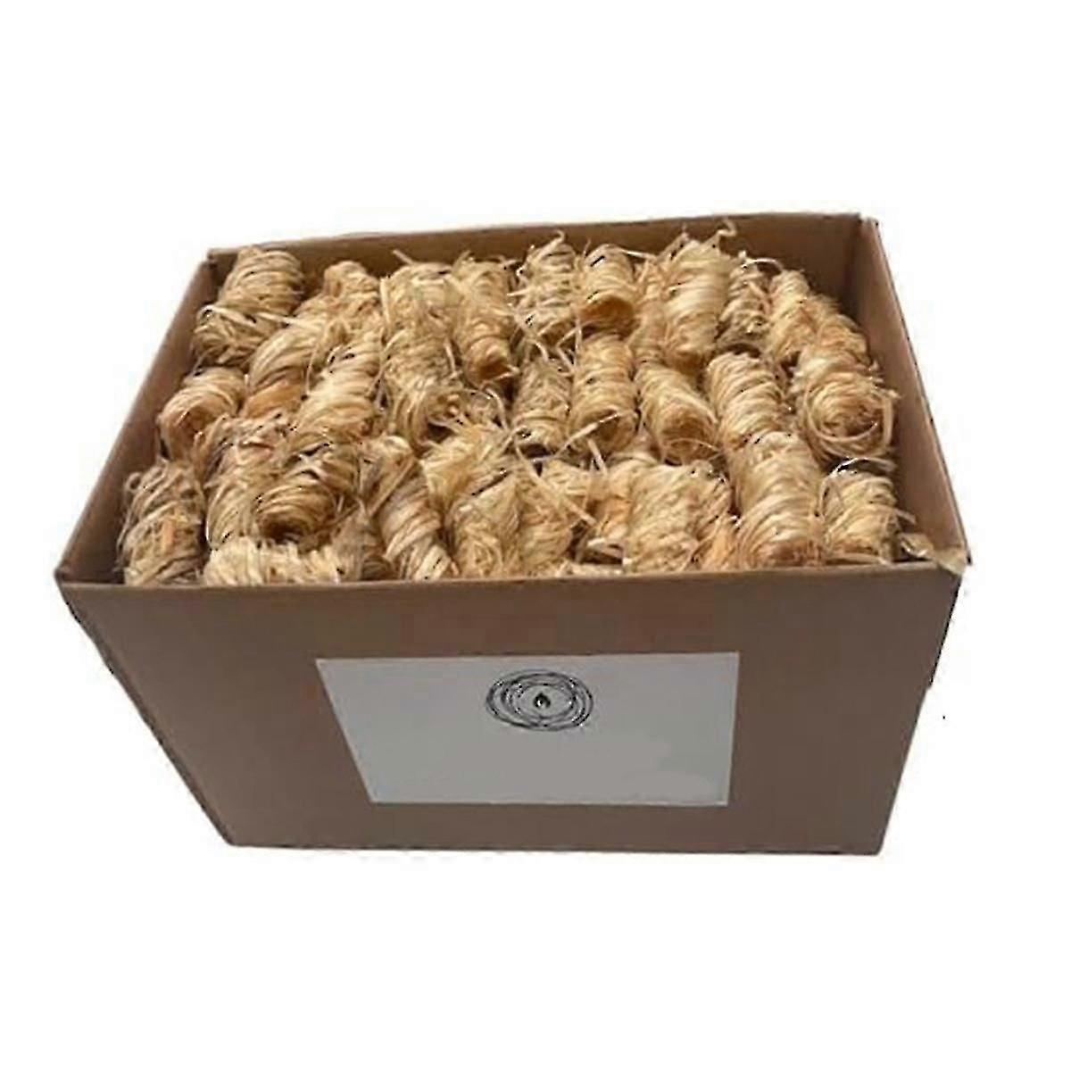 ウッドバーナーに適した天然のライター、火、ストーブに適したライター、バーベキュークッキング、天然木ウール