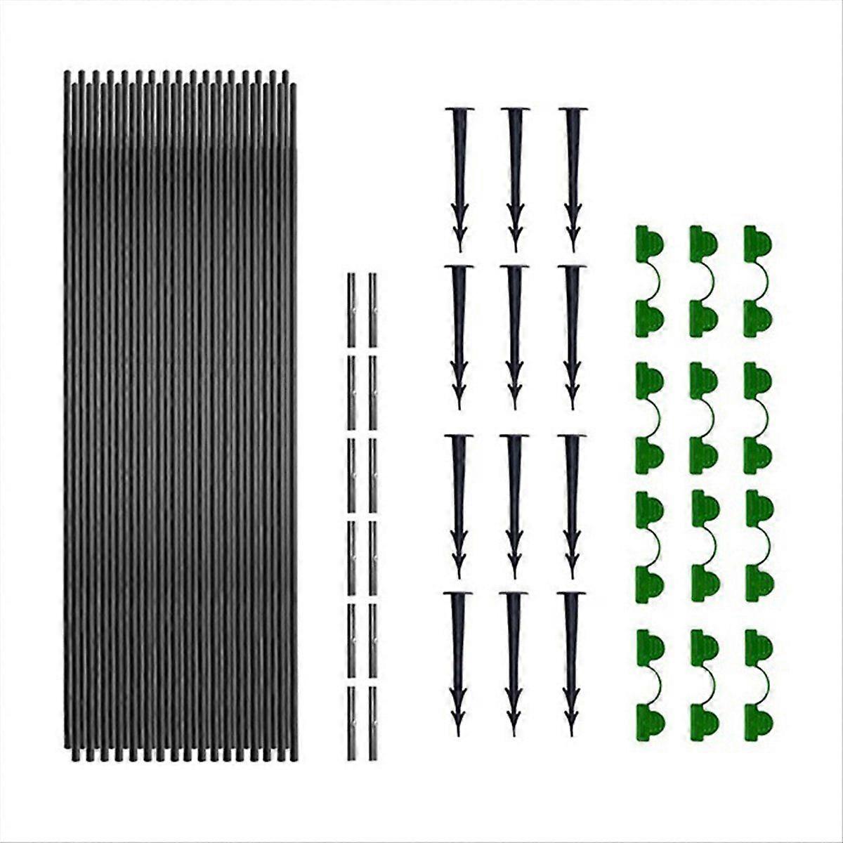 18Pcs Garden Hoops for Netting Tunnel