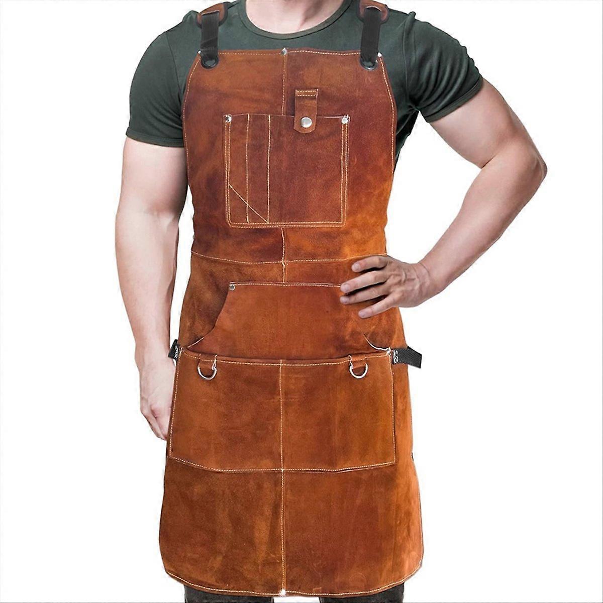 Workshop Apron with Tool Pocket M-XXL