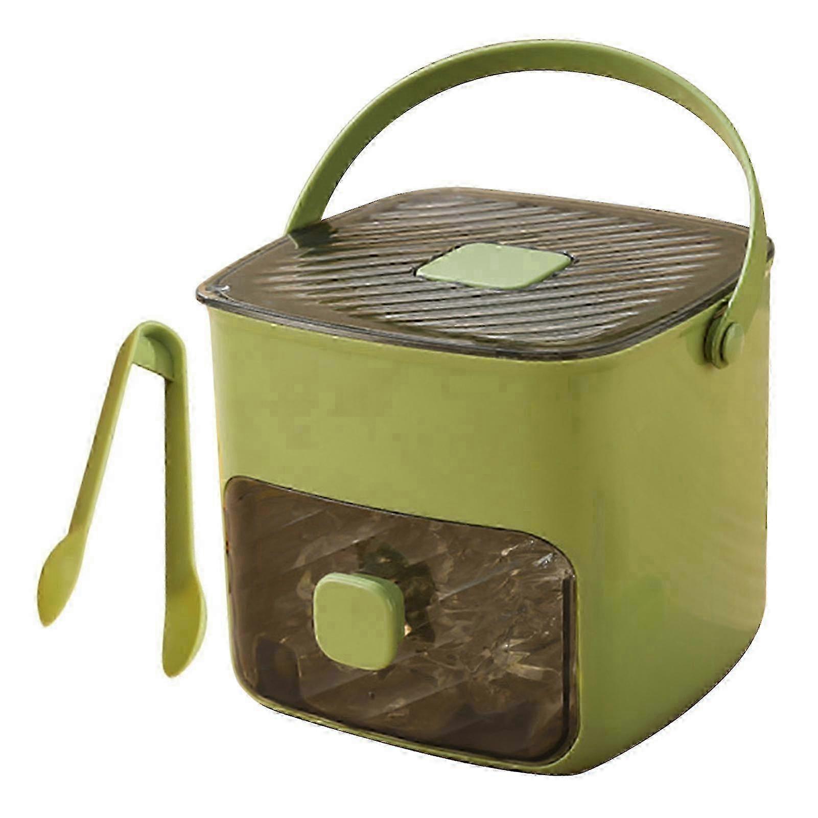 Hot Ice Cubes Maker Large Capacity Ice Maker Box for Summer Drinking