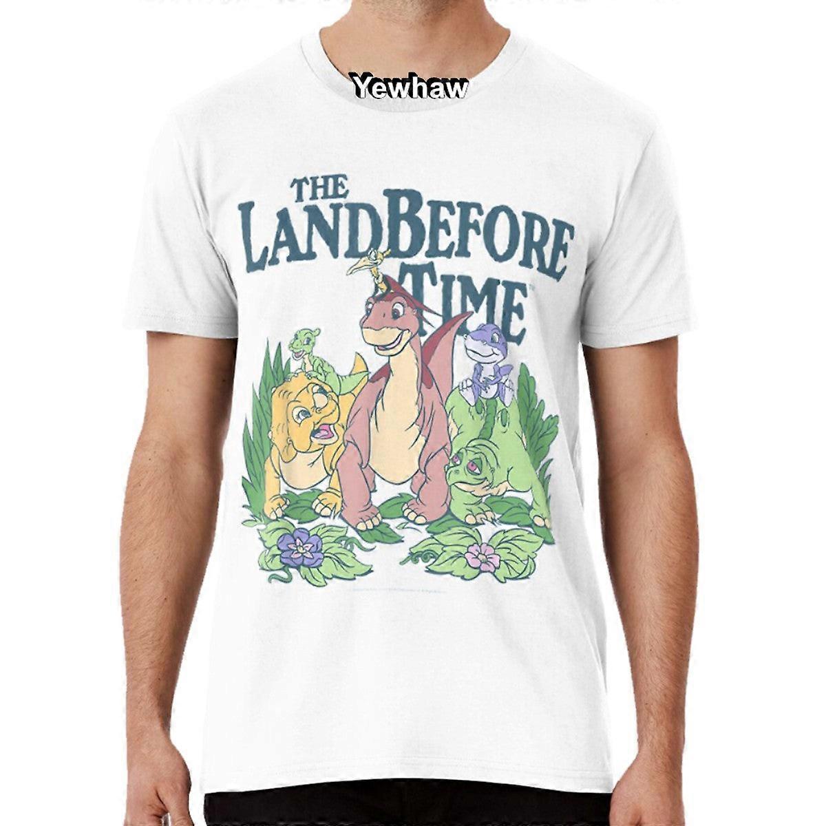 Land Before Time Pastel Dinosaur Friends Tişört