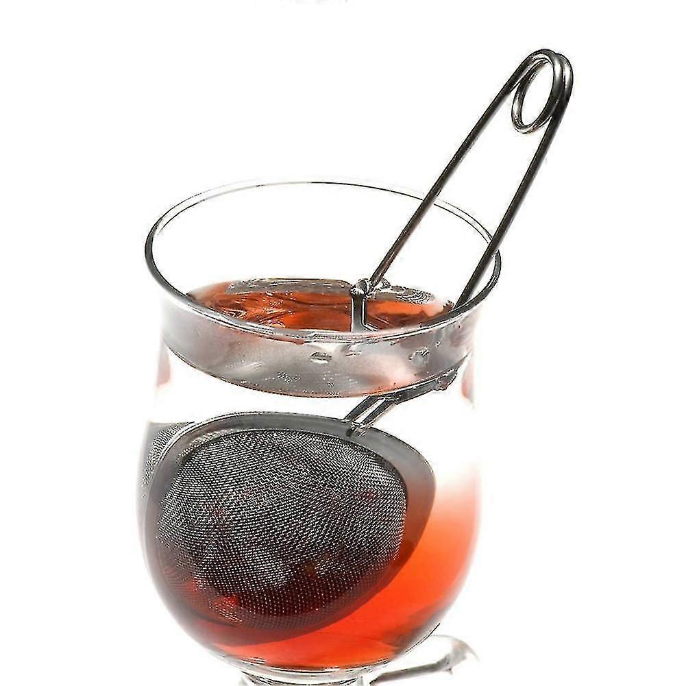 Clip Handle Stainless Steel Tea Infuser Sphere Mesh Tea Strainer Coffee Filter