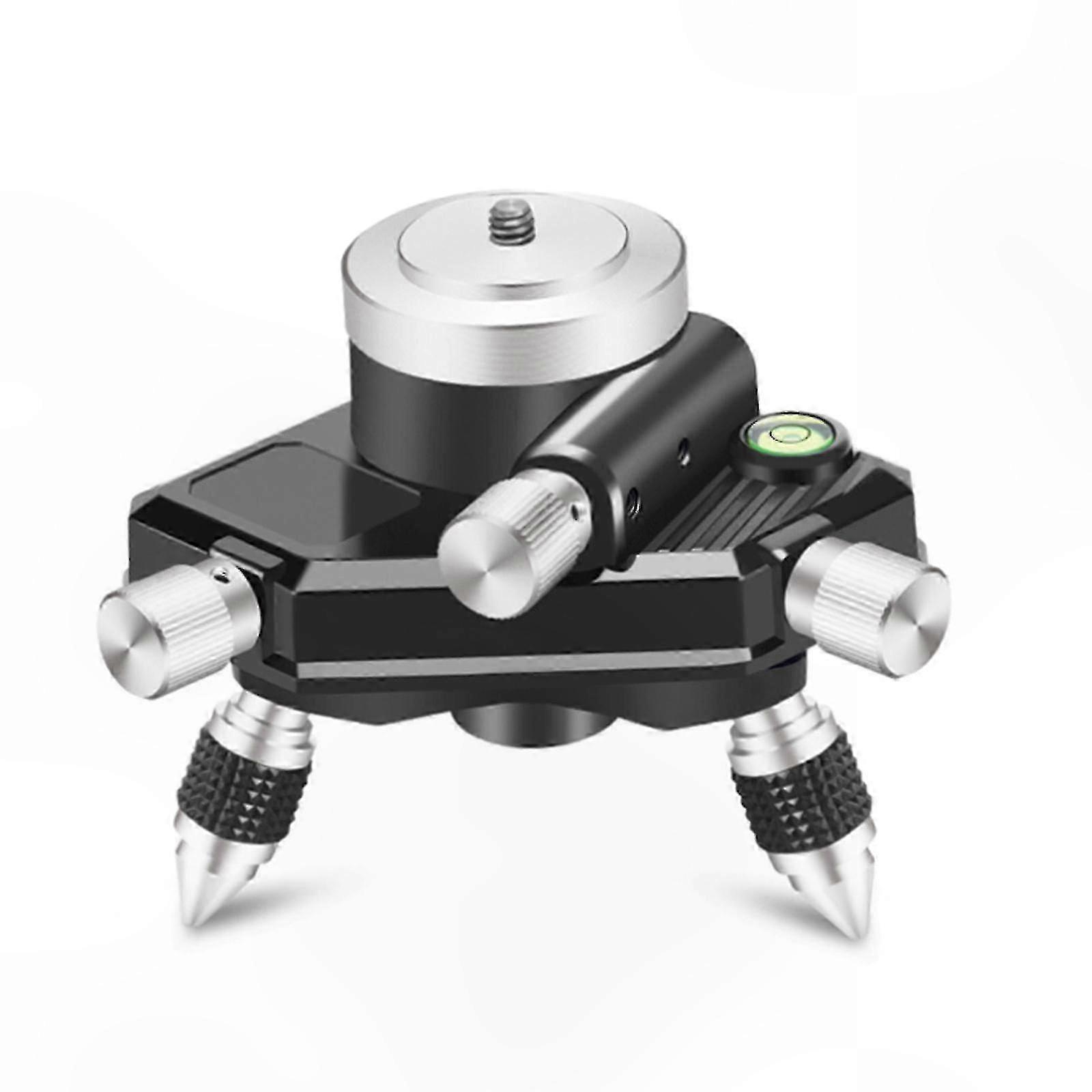 Self-Leveling Laser Line Holder Tool with 360 Adapter and Meter Bracket