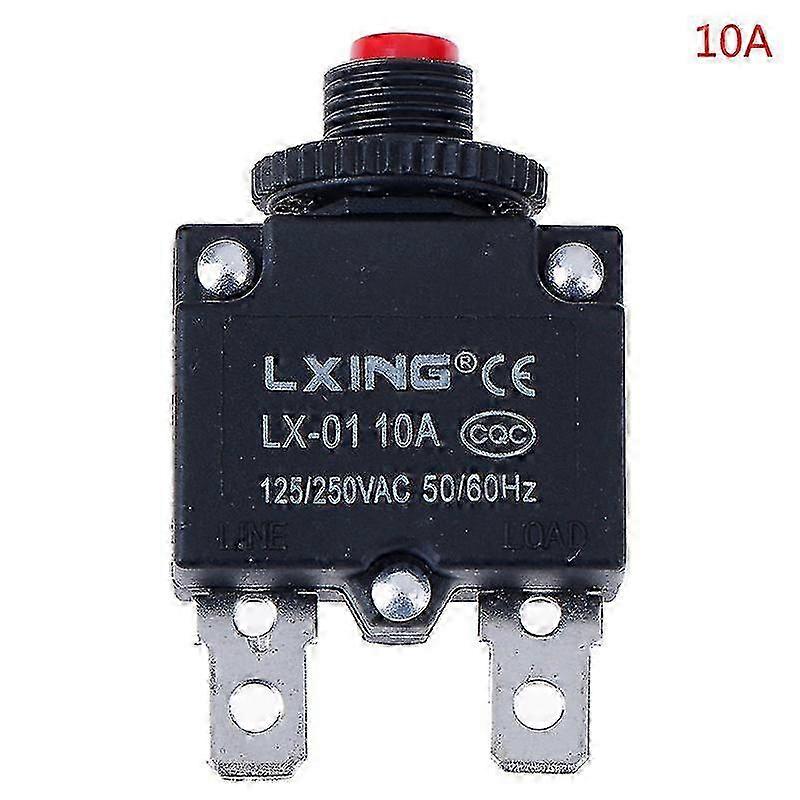 Circuit Breaker Overload Protector Switch with Fuses from 3A to 30A, HFMQV