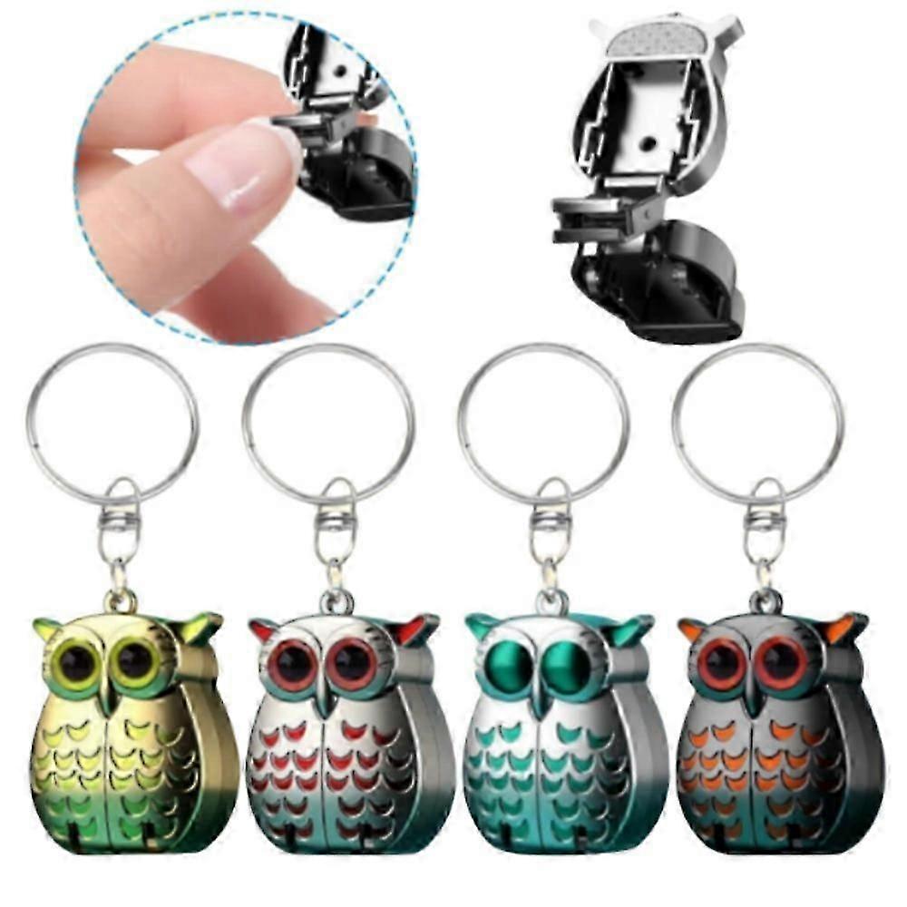 2025新しいフクロウキーホルダーネイルクリッパー、ドイツのプロフェッショナルミニネイルクリッパーキュート