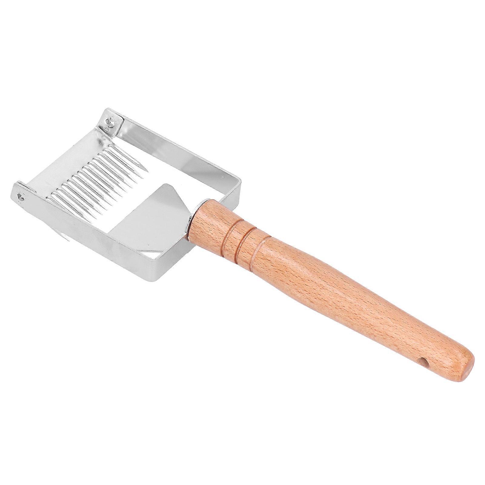 Honey Fork Scraper Shovel Stainless Steel Bee Hive Nest Uncapping Beekeeping Tool