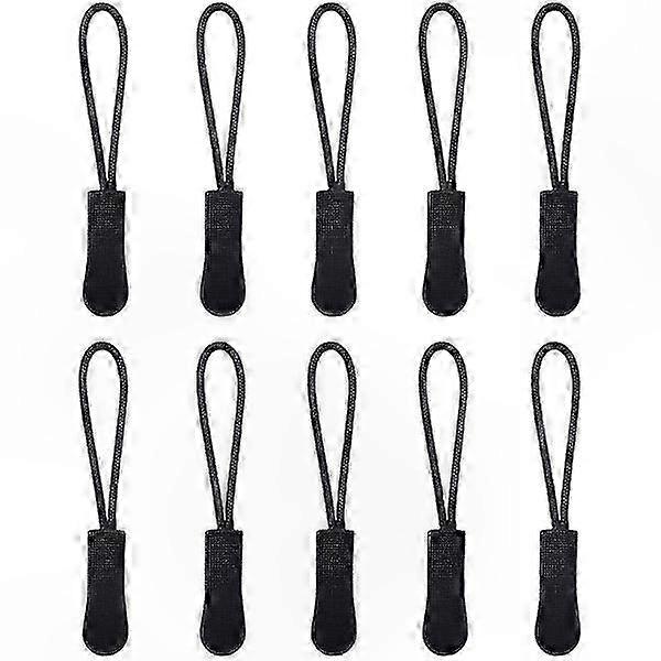 10-pack zipper pulls cord extension zippers