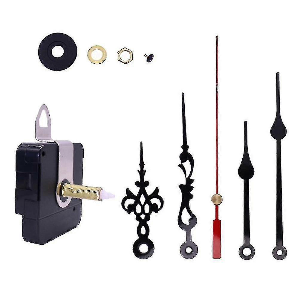DIYラージクロックハンドウォールクロックデコレーションクォーツクロックメカニズムアクセサリA