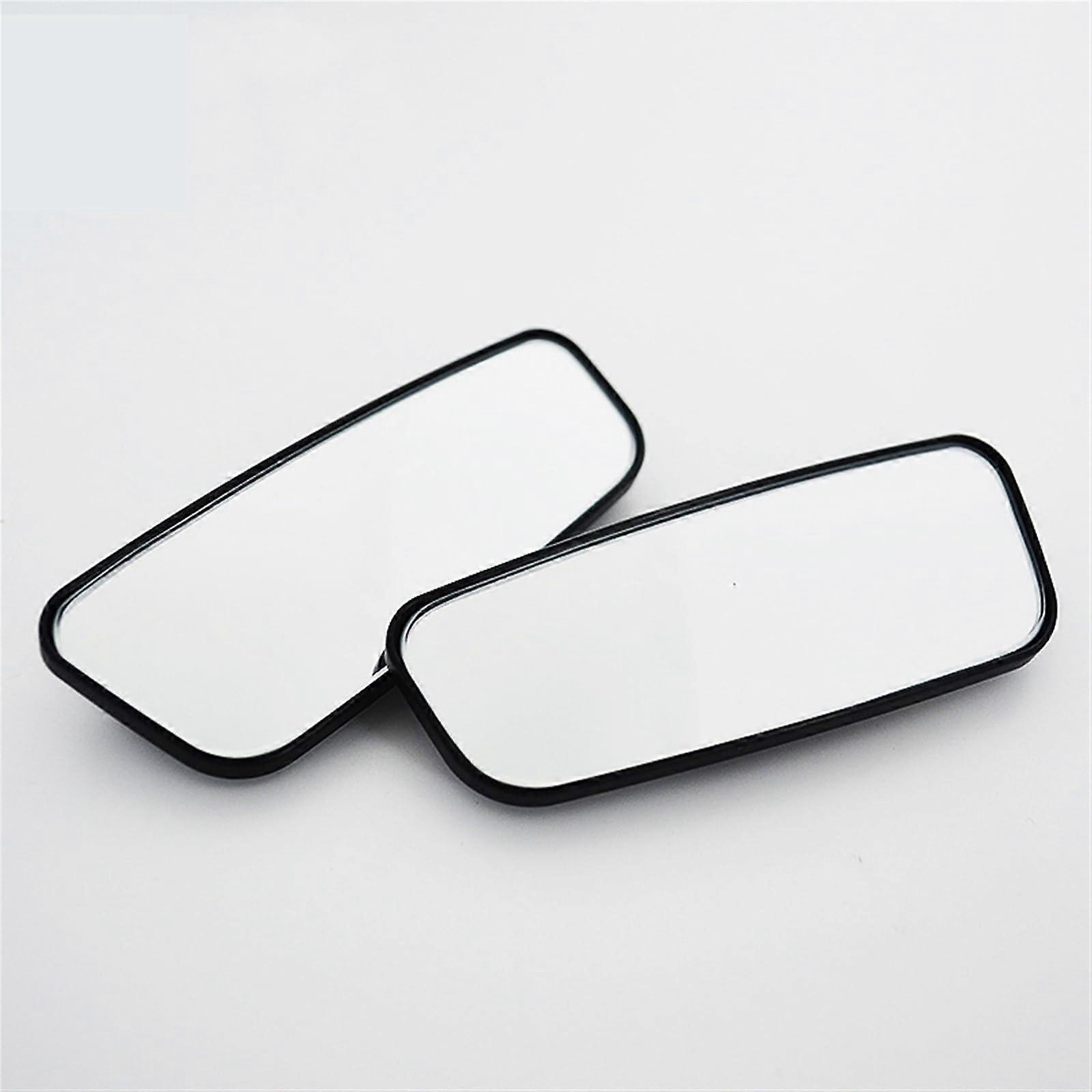 Wing Mirrors Glass Car Blind Spot Mirror 360 Degree Adjustable Convex Rear View Mirror For Universal Vehicles 1 Pair