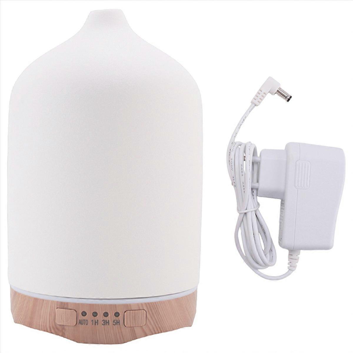 250ML Aromatherapy Essential Oil Diffuser Air Humidifier Cool with 7 Color LED Lights Ceramic Diffus