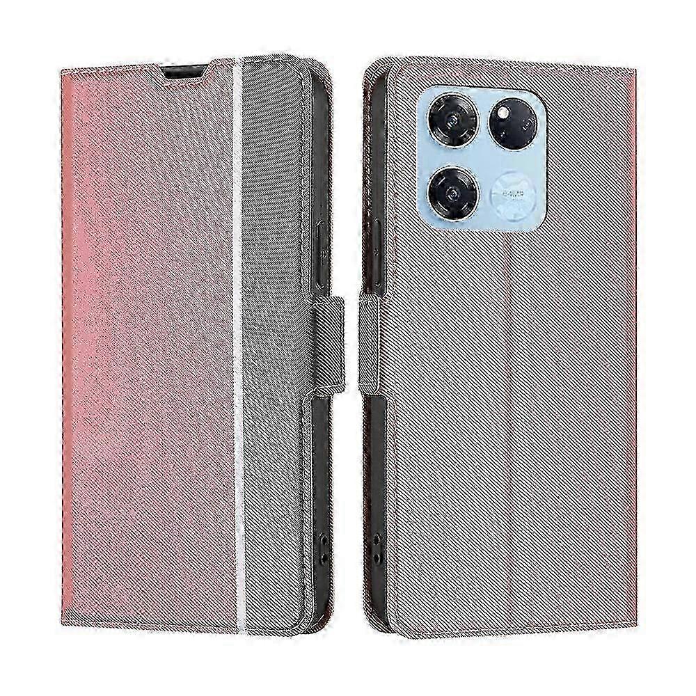 For OnePlus Ace Racing Twill Texture Side Button Leather Phone Case