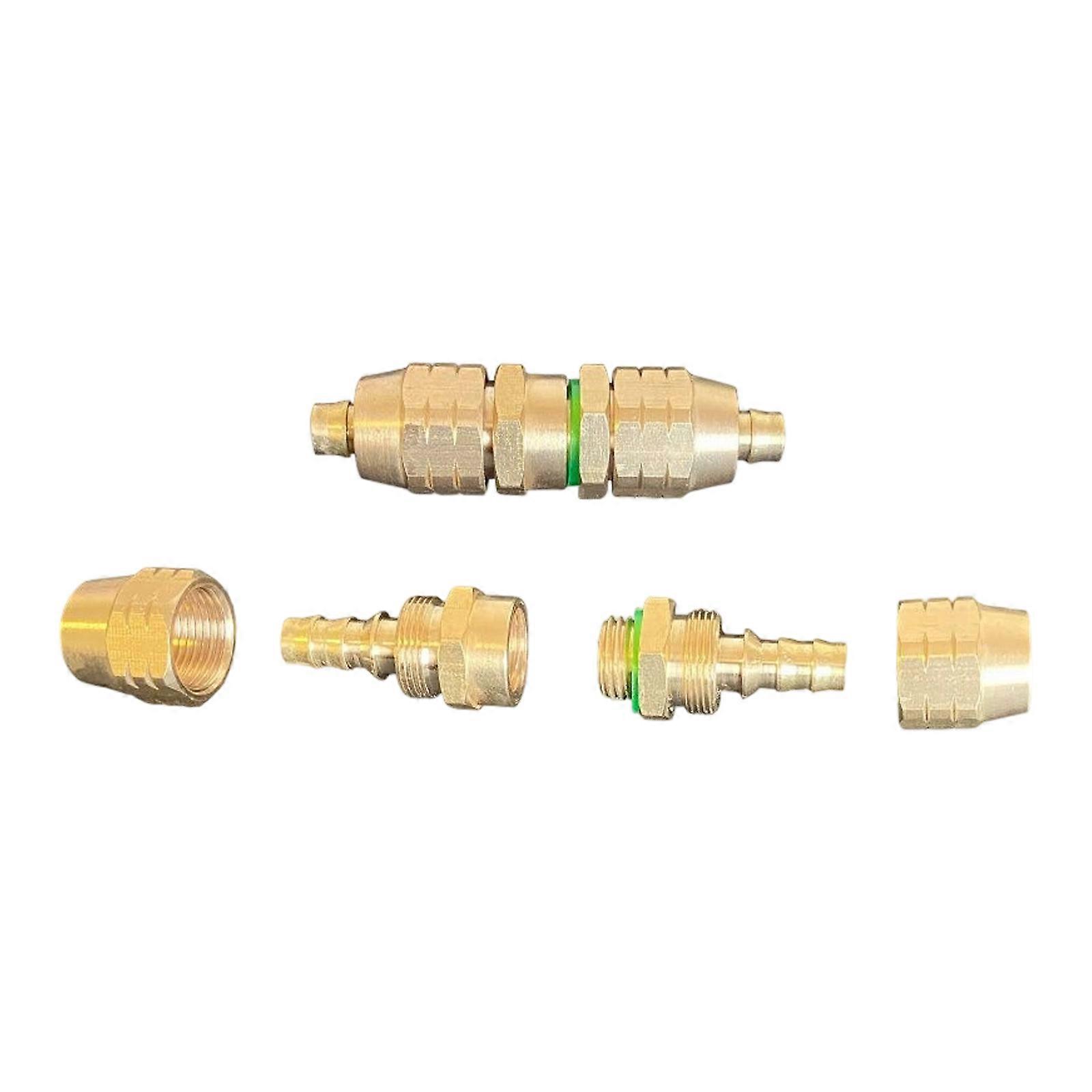 Sprays Hose Copper Joint Reusable Hose Splicer Air Hose Fitting Quick Connect Irrigation Fittings Easy to Install Multicolor