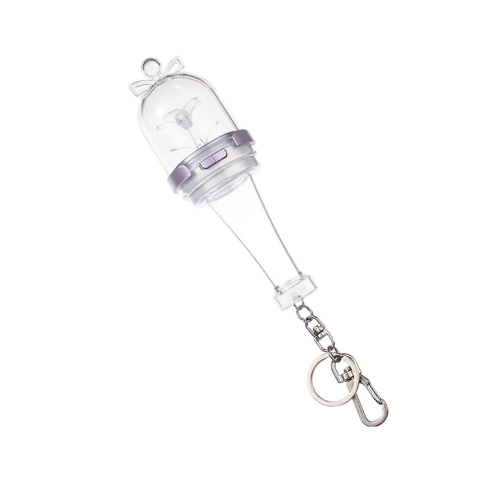 Energy Saving Mini Light Stick Keychain Multi Color Changing Key Holder Decoration For Concerts Outdoor Use Multicolor