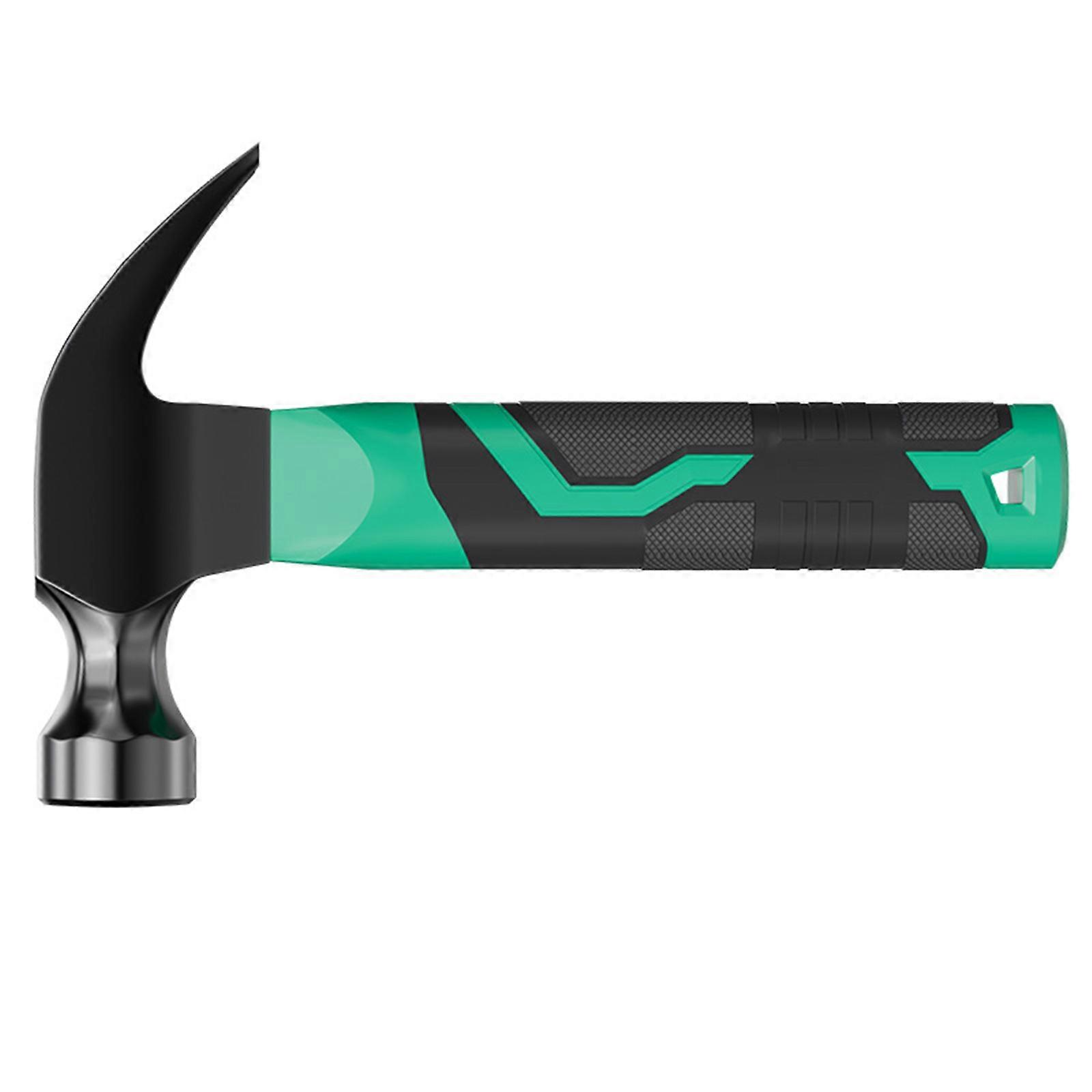 Multifunctional Mini Claw Hammer Ergonomic Handle Lightweight Portable Woodworking Hammer Window Breaker Hand Tool Multicolor