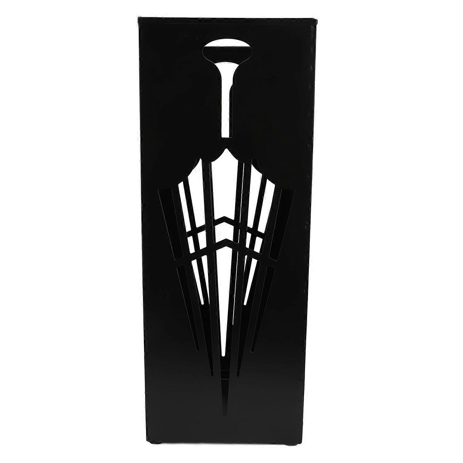 Contenitore per ombrelli in metallo antiruggine, compatto, ad asciugatura rapida, per ingresso e foyer