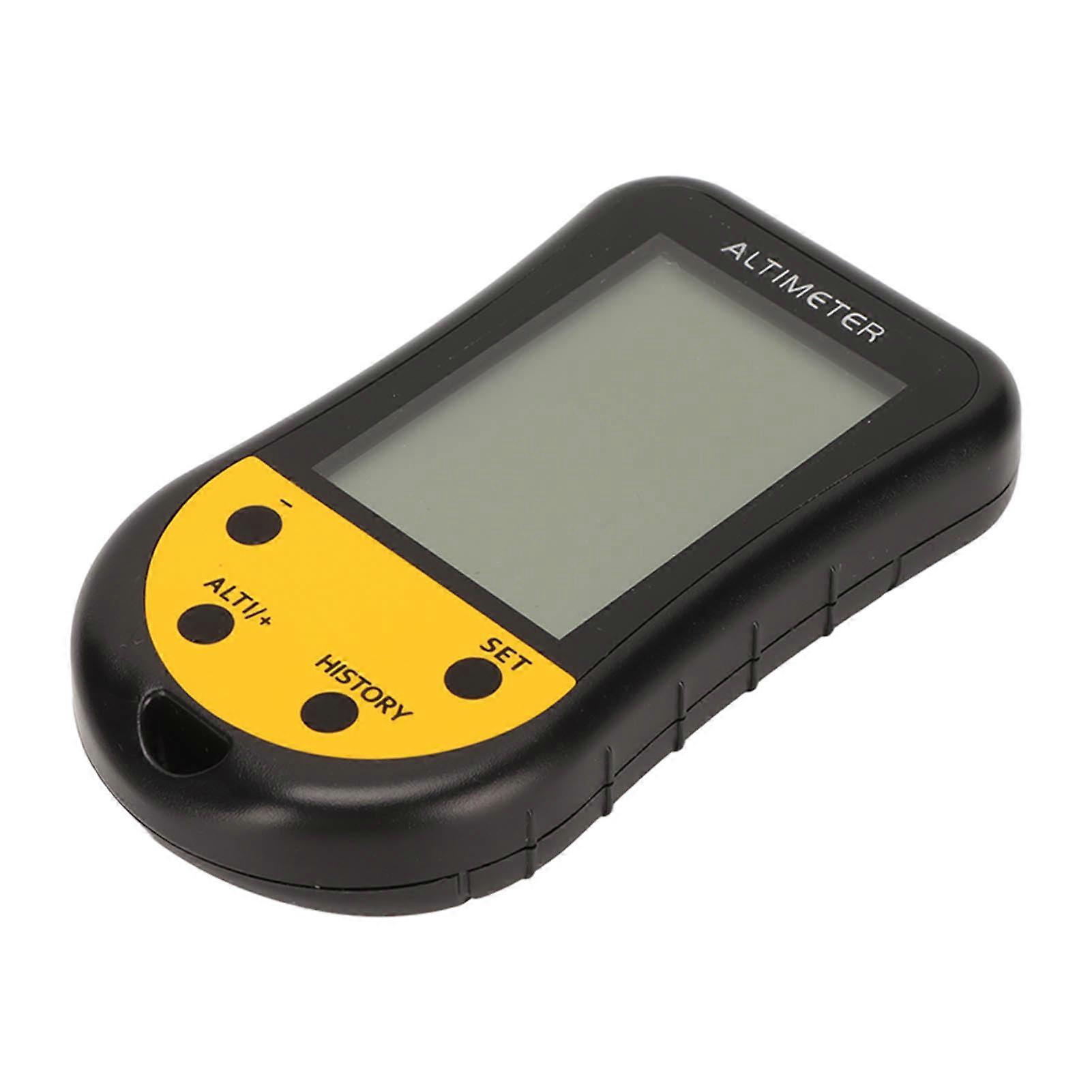 Multifunctional Electronic Altimeter Barometer Weather Forecast Full Screen Backlit Display Electronic Dial for Outdoor