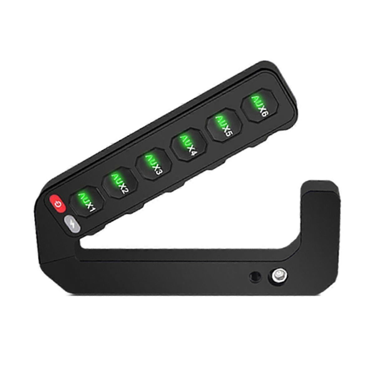 Wireless 6 Gang Switch Panel for JK 2007-2018 with LED Controller