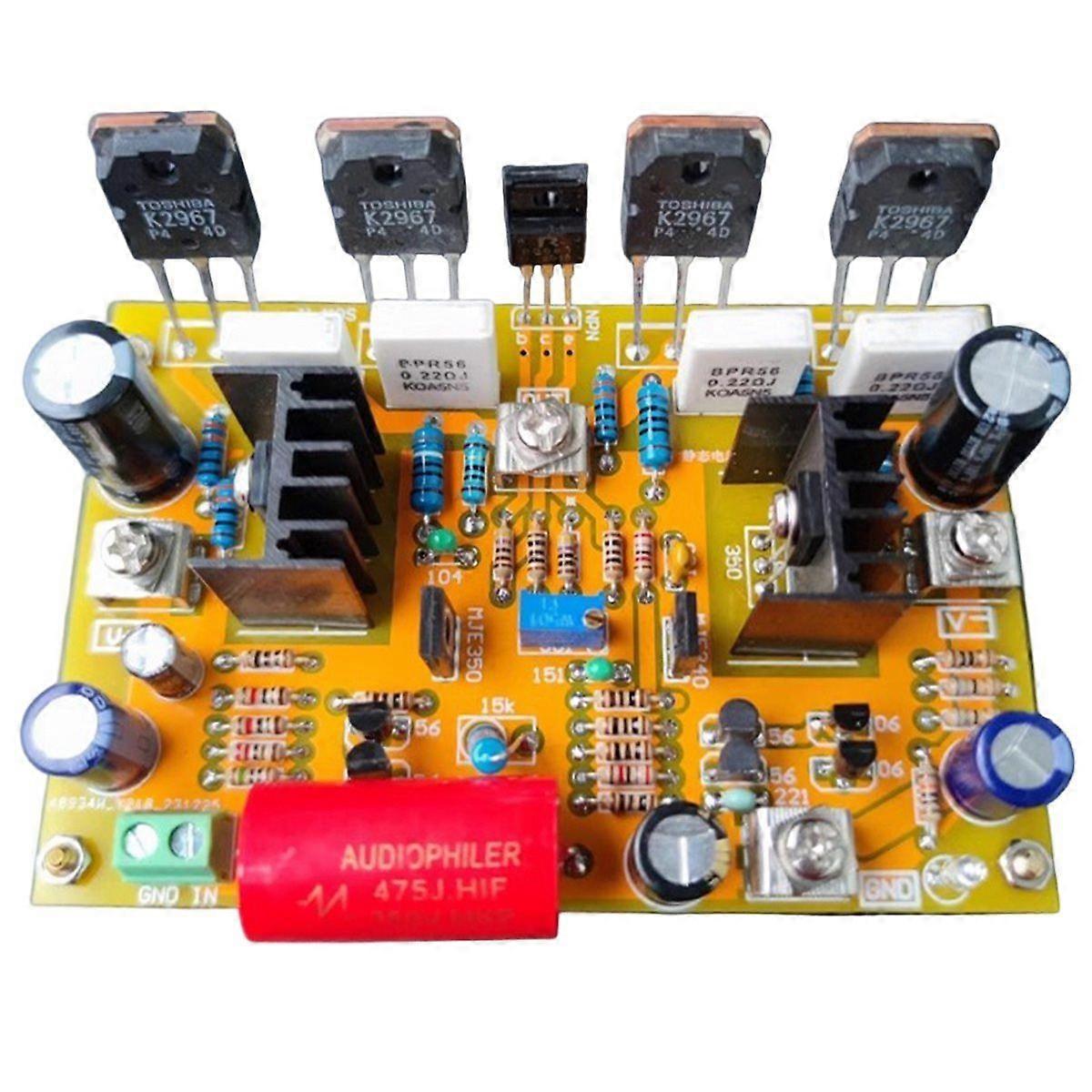 Single Channel 200W Dual Parallel High Voltage HIFI K2967 Discrete FET High Power Mono Amplifier Boa