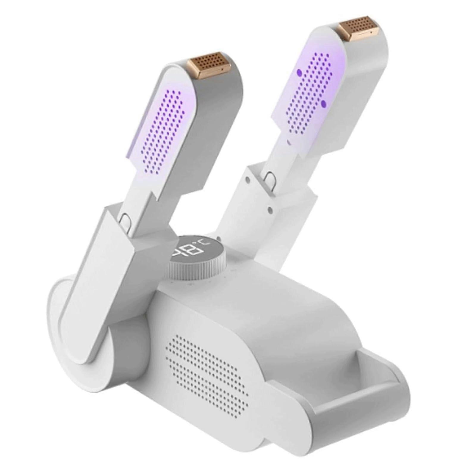 Shoe Dryer with Heat Blower and Intelligent Timer, Foldable Boot Warmer for Footwear