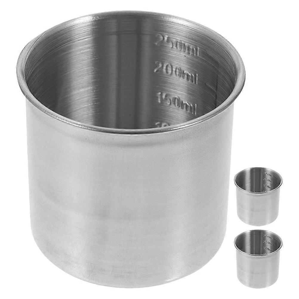 Accurate Keyword Measuring Cups Stainless Steel for Baking 3Pcs Multipurpose Set