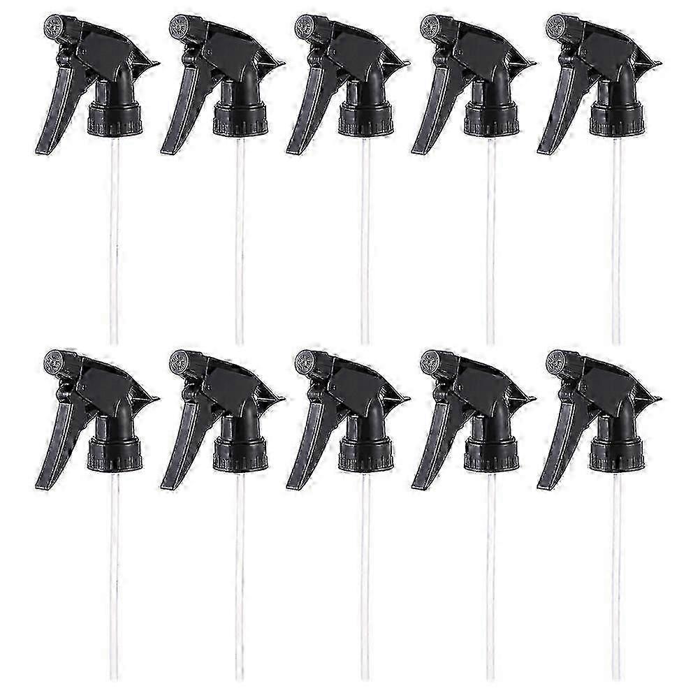 10 Pcs Trigger Sprayer With 2 Spraying Patterns Spray Bottle Replacement Head