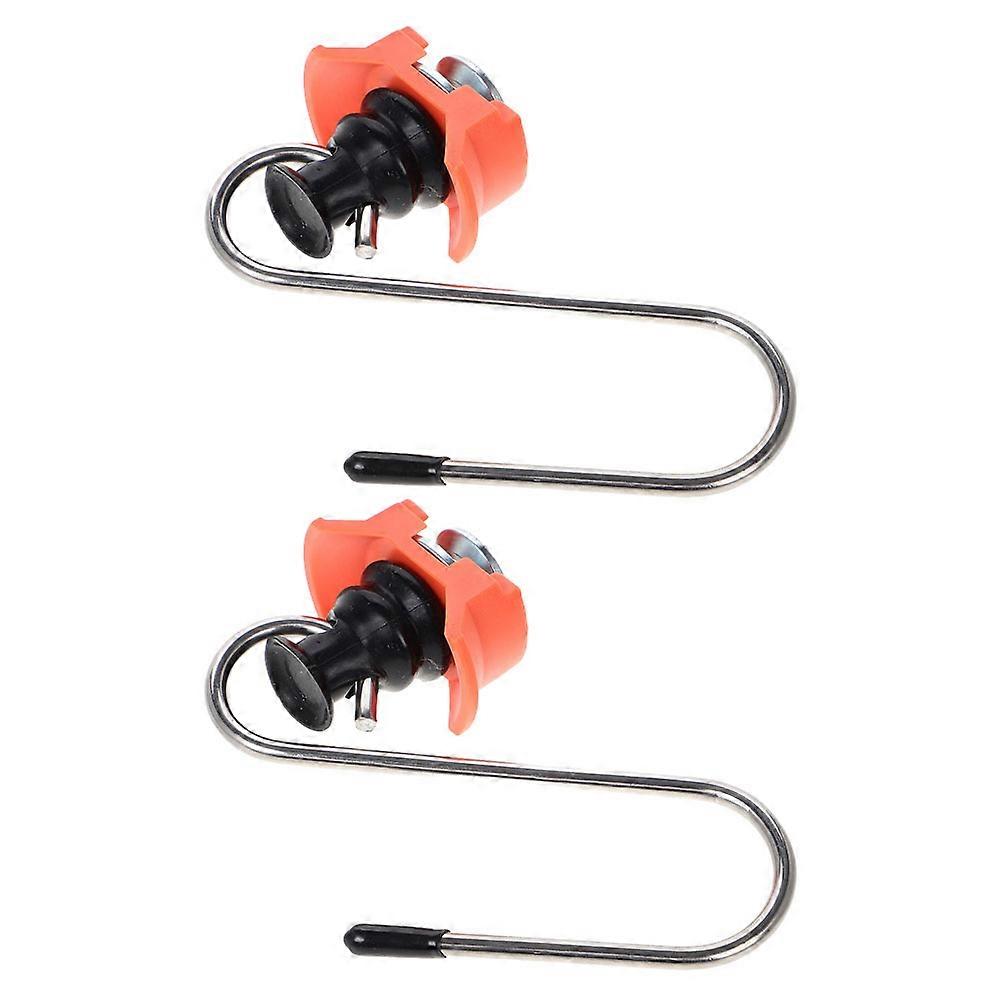 Durable Accessory with S Hook for Cargo Secure Fit Metal Plastic Multi Size:Single Fitting