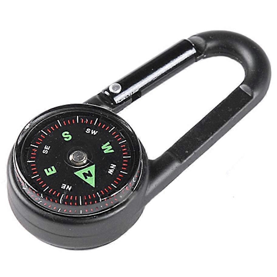Multifunctional Mini Compass + Thermometer + Keychain in 1